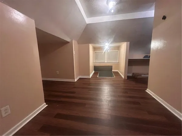 wooden floor in an empty room