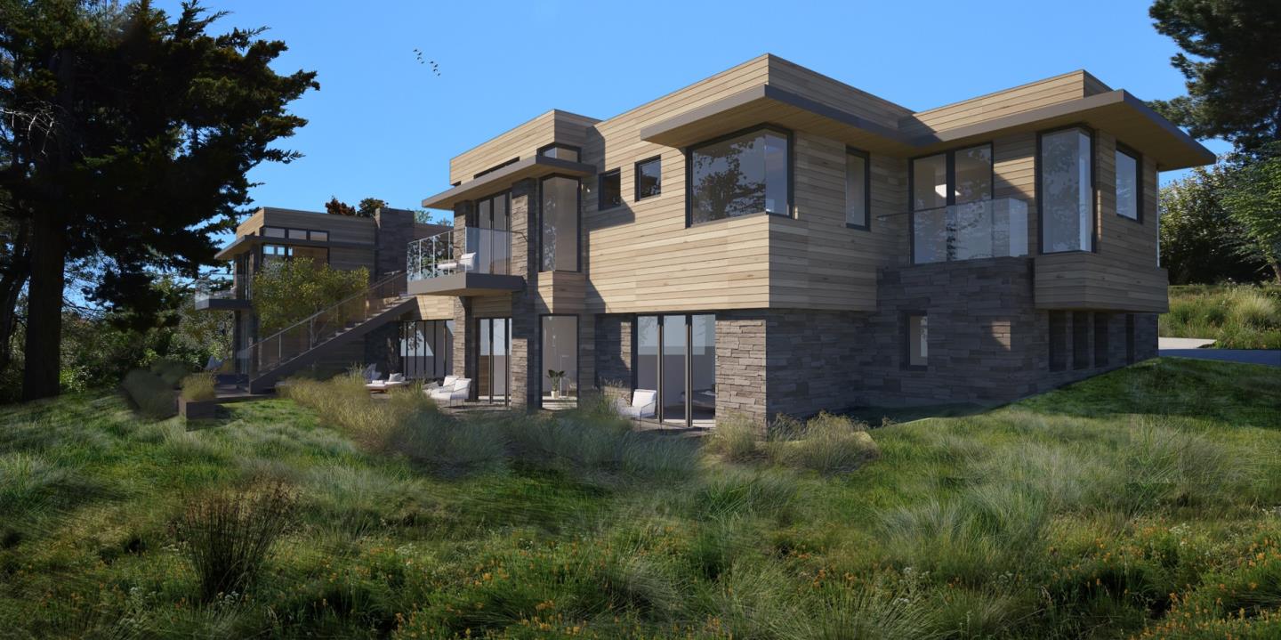 75 New Place Road Hillsborough, CA 94010 - Photo 8 of 9 a front view of a house with a yard