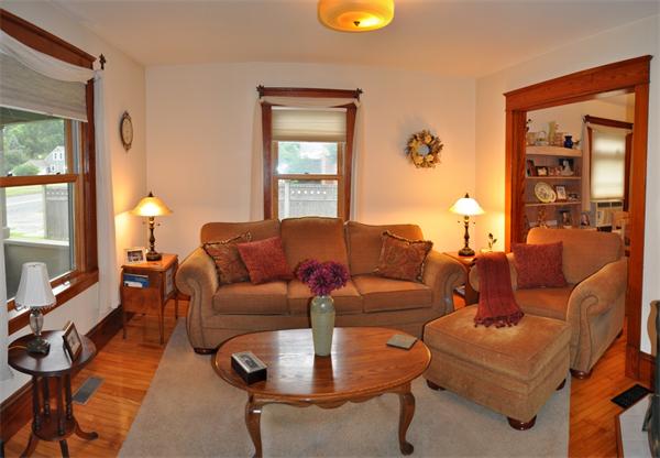 44 Silver Street Greenfield, MA 01301 - Photo 13 of 25 a living room with furniture and a window