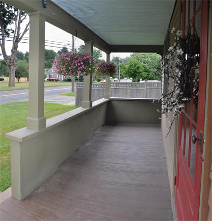 44 Silver Street Greenfield, MA 01301 - Photo 23 of 25 a view of porch with a yard