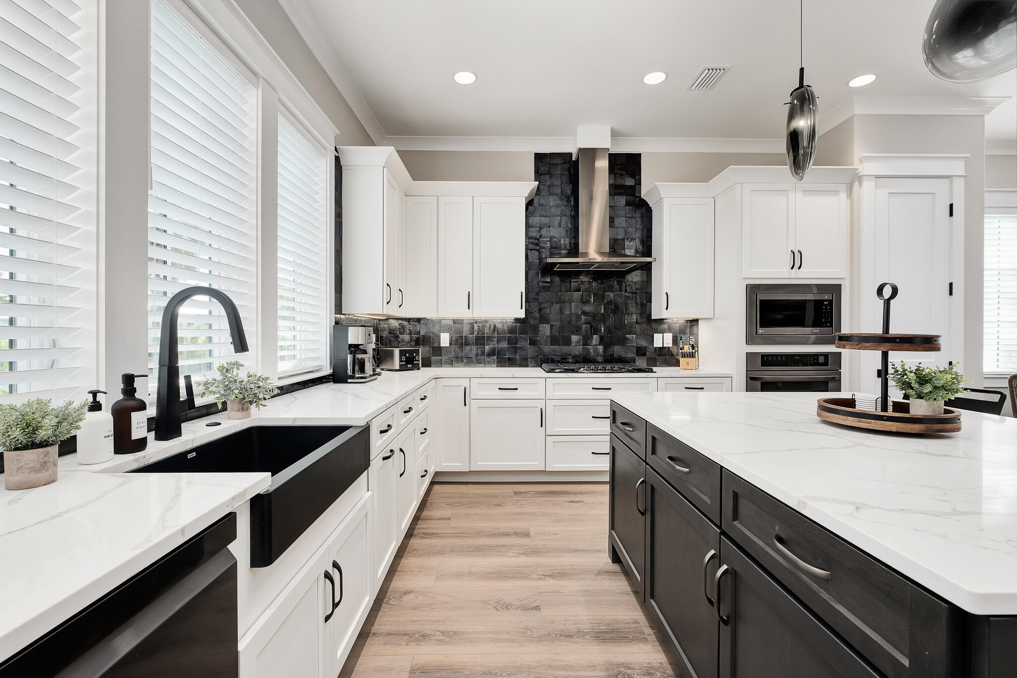 107 Grande Pointe Dr Inlet Beach Inlet Beach, FL 32461 - Photo 17 of 78 a kitchen with stainless steel appliances kitchen island a sink stove and cabinets
