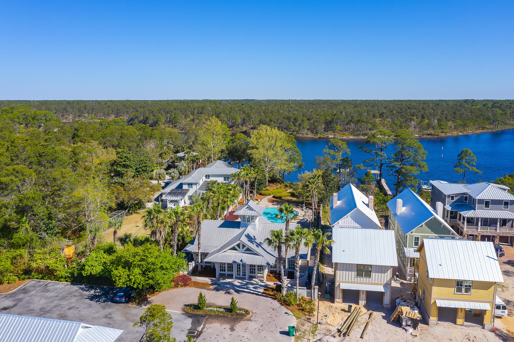 107 Grande Pointe Dr Inlet Beach Inlet Beach, FL 32461 - Photo 75 of 78 an aerial view of multiple house