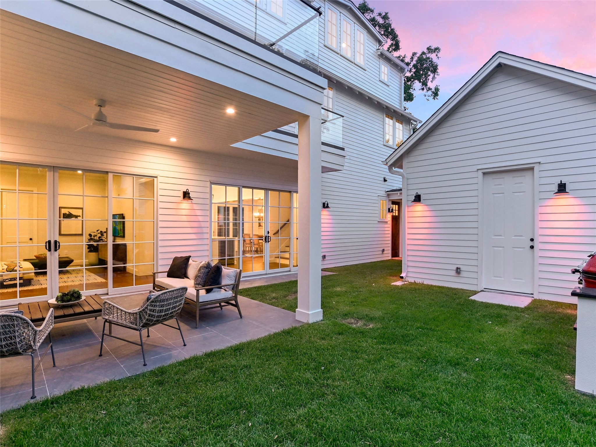 1603 Willow Street Austin, TX 78702 - Photo 29 of 30 a view of a house with a backyard