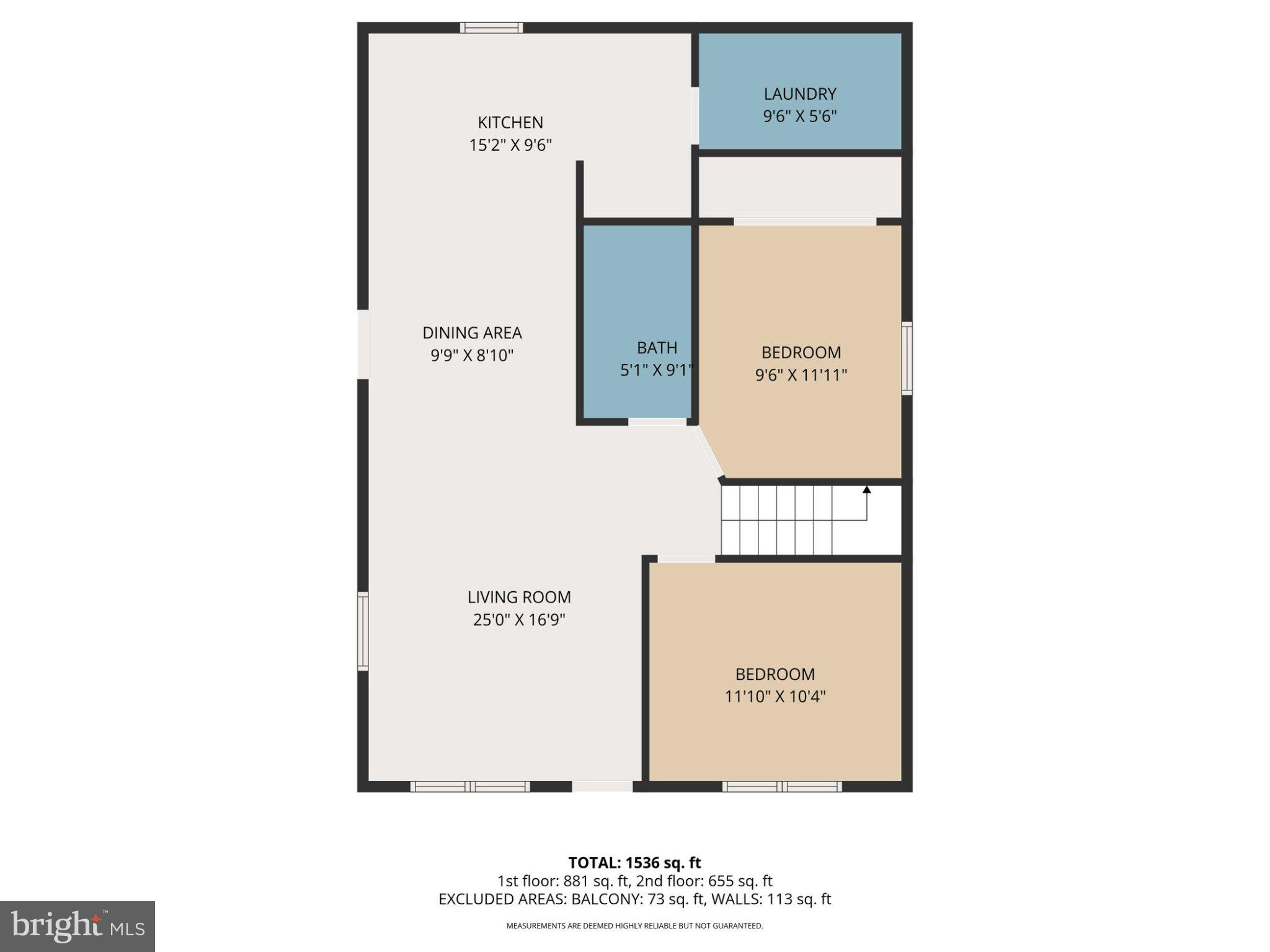 521 Riverside Drive Essex, MD 21221 - Photo 4 of 4 Spacious floor plan for modern living.