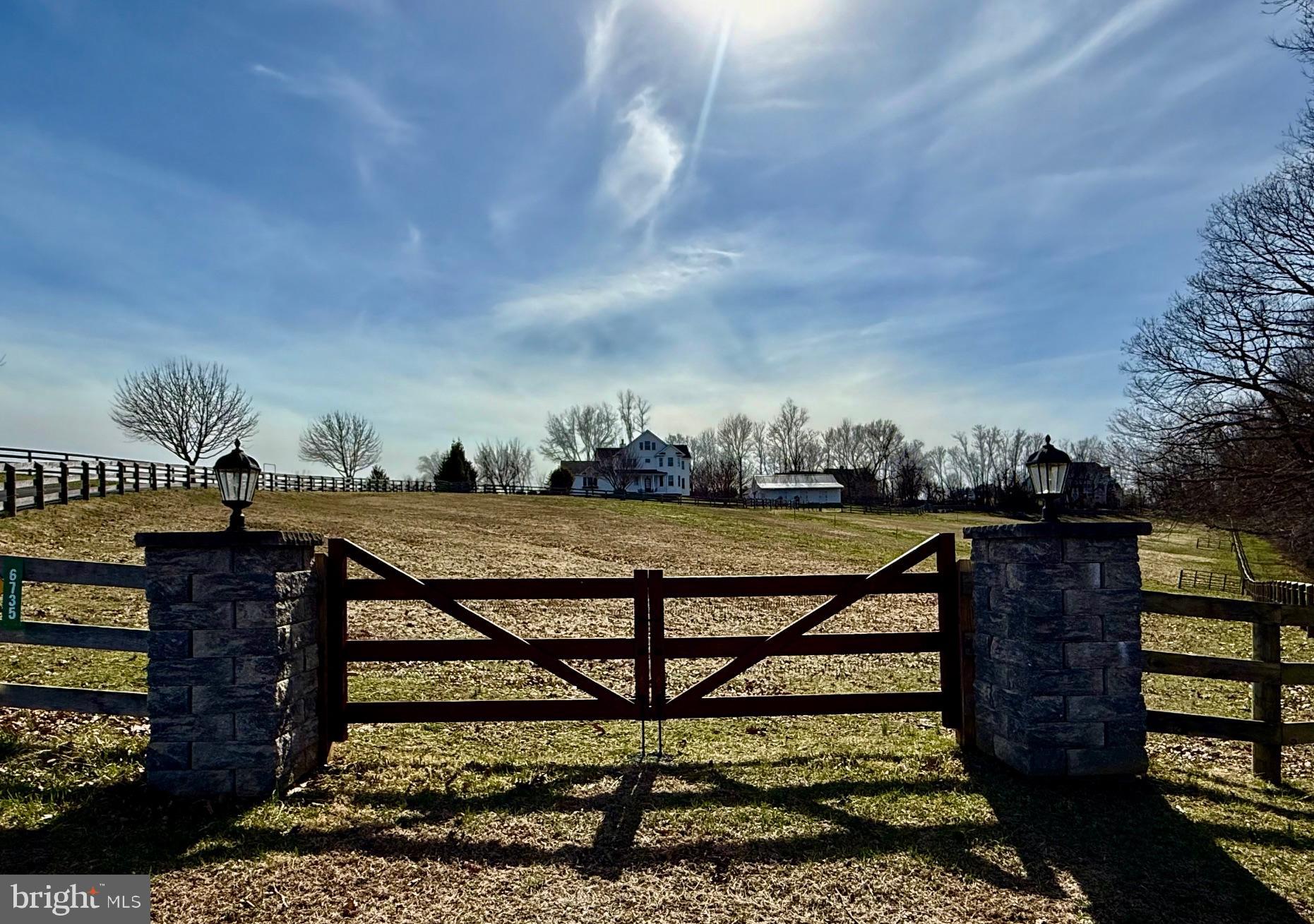 6735 Burkittsville Road Middletown, MD 21769 - Photo 3 of 82 View Coming up the Driveway