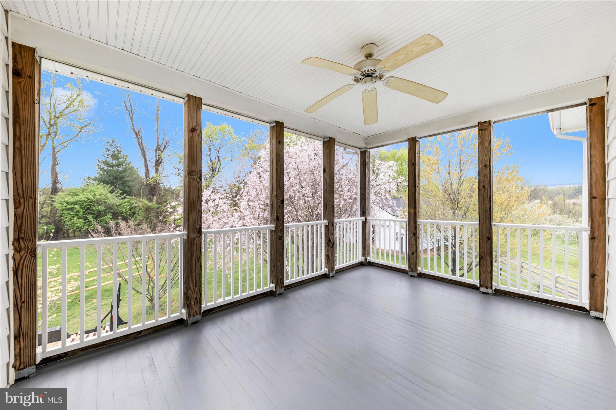6735 Burkittsville Road Middletown, MD 21769 - Photo 43 of 82 Upper Level Screened in Porch off of Main Bedroom