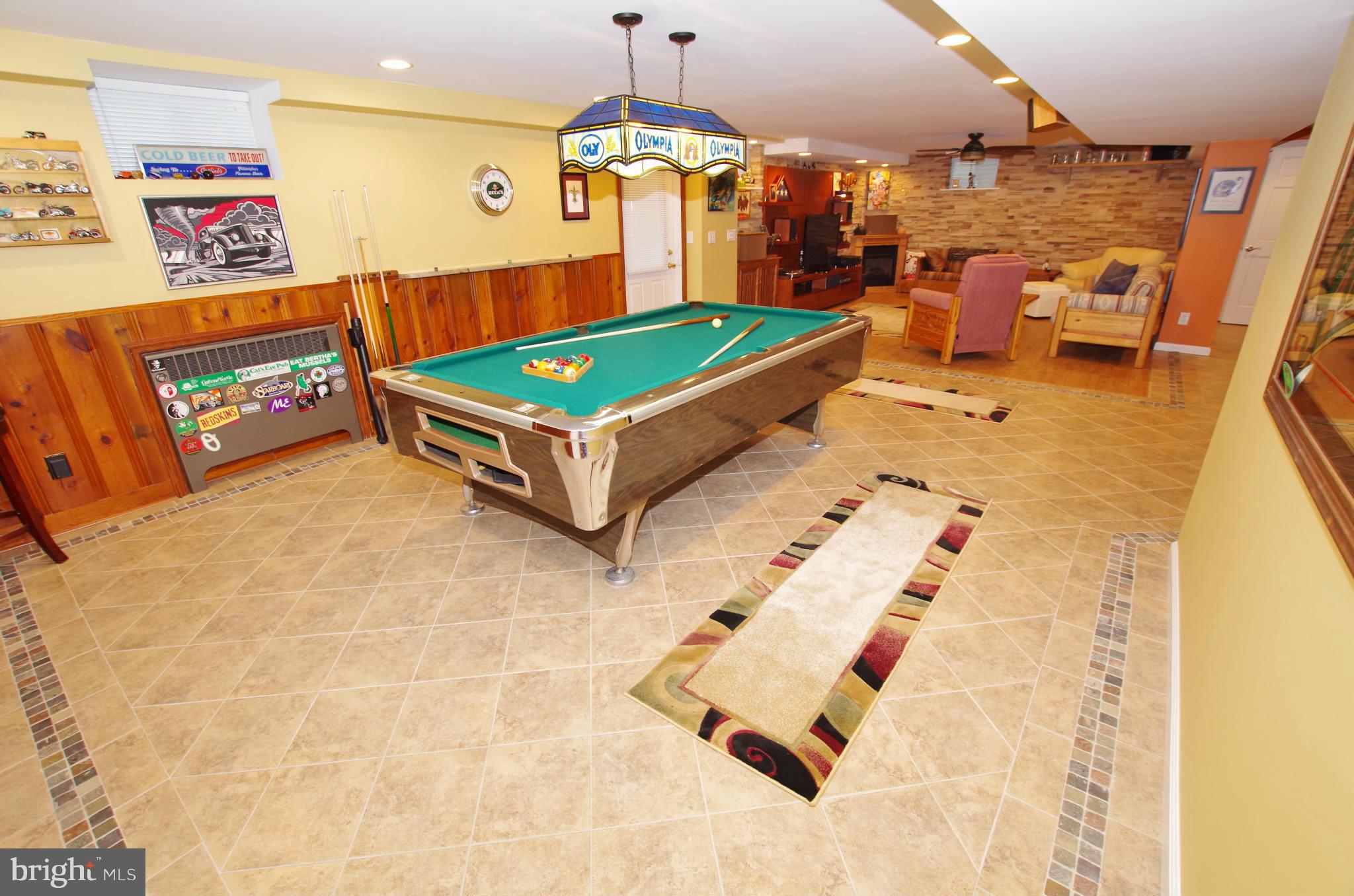 1711 Gayfields Drive Silver Spring, MD 20906 - Photo 19 of 30 Spacious Rec Room with Pool Table