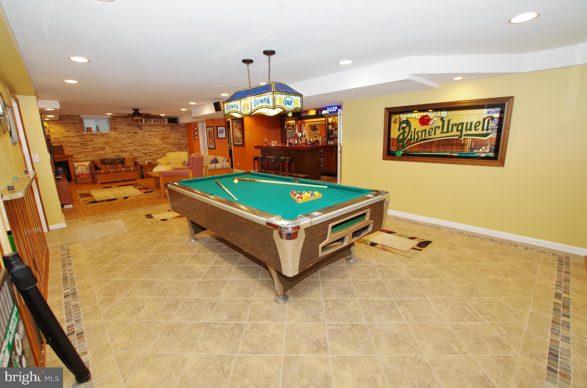 1711 Gayfields Drive Silver Spring, MD 20906 - Photo 20 of 30 Ceramic Tile Floor in Pool Table Area