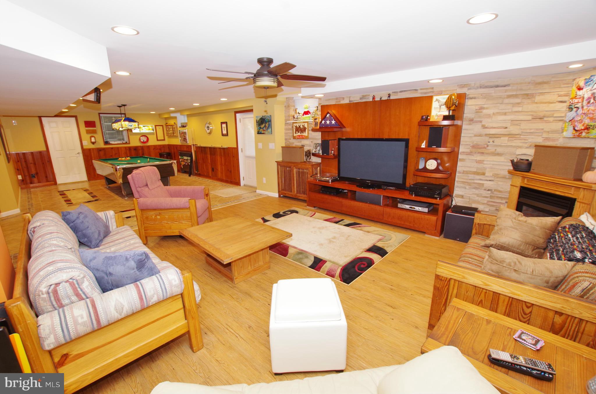 1711 Gayfields Drive Silver Spring, MD 20906 - Photo 21 of 30 Cozy Entertainment Area in Rec Room