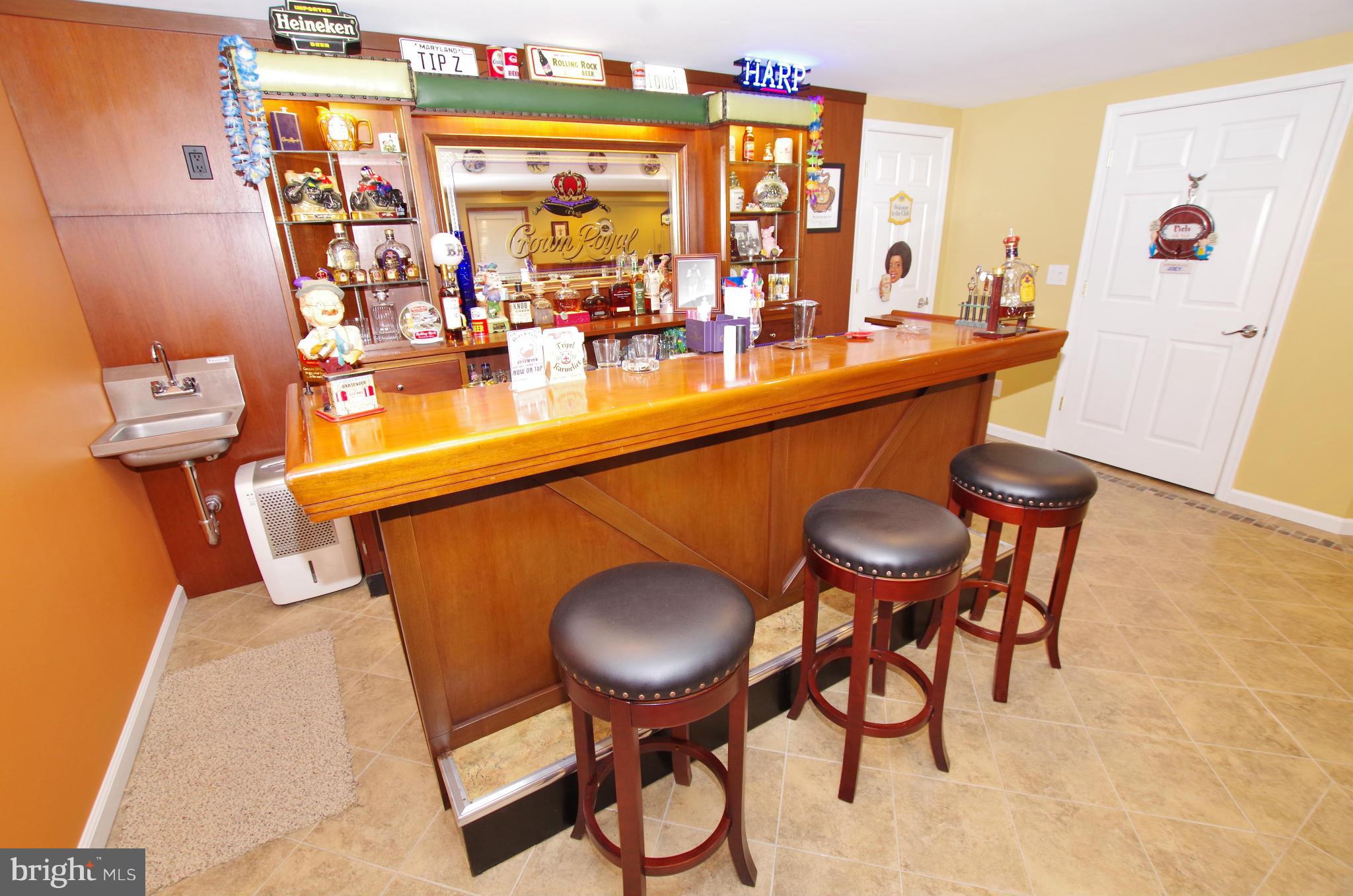 1711 Gayfields Drive Silver Spring, MD 20906 - Photo 23 of 30 Classic Wooden Bar for Entertaining