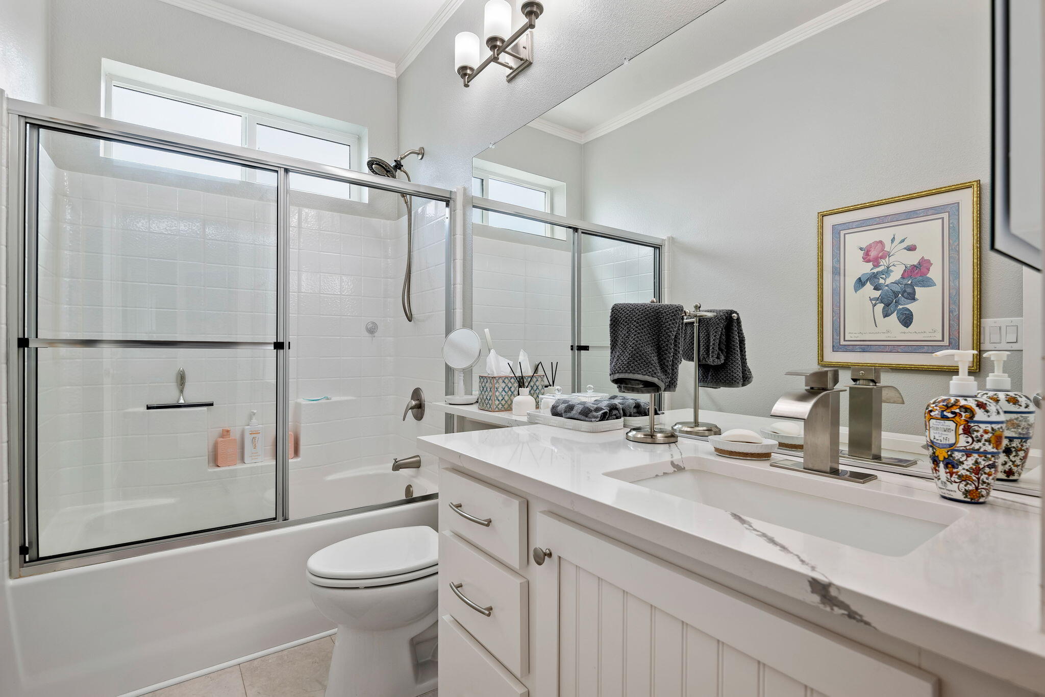 340 Old Mill Road, Unit 237 Santa Barbara, CA 93110 - Photo 21 of 30 a bathroom with a sink toilet and shower