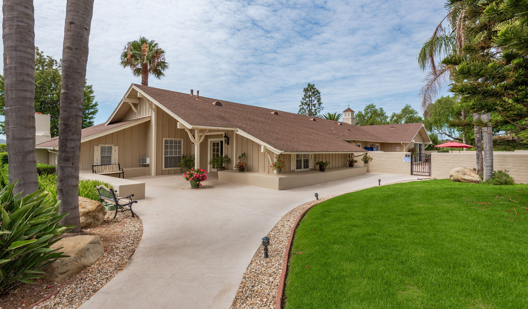 340 Old Mill Road, Unit 237 Santa Barbara, CA 93110 - Photo 25 of 30 a house view with a sitting space and garden