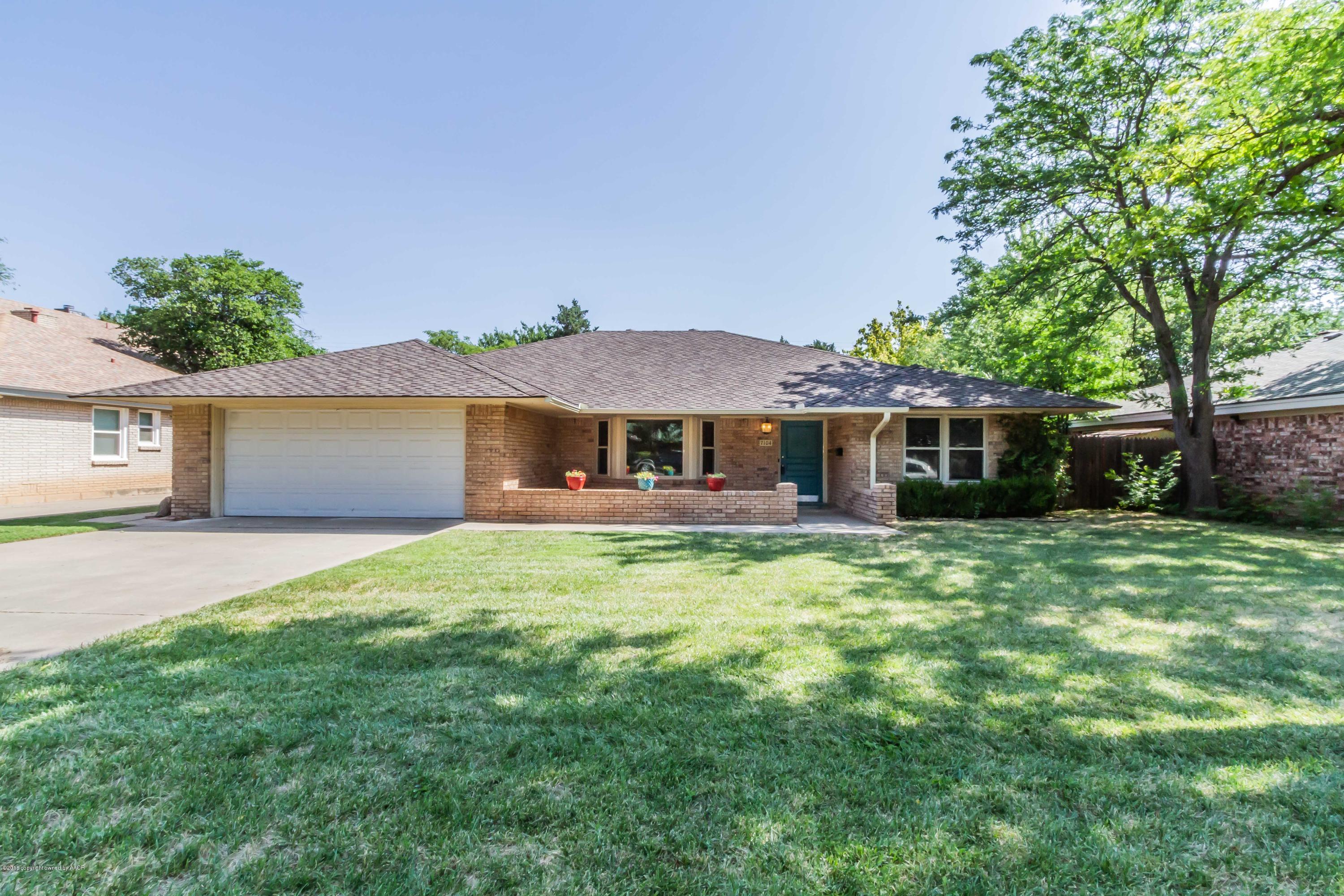 7104 Calumet Road Amarillo, TX 79106 - Photo 1 of 39 FRONT VIEW 2
