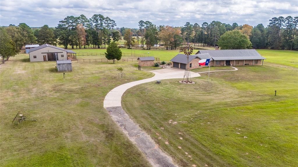 a view of a swimming pool with an ocean view