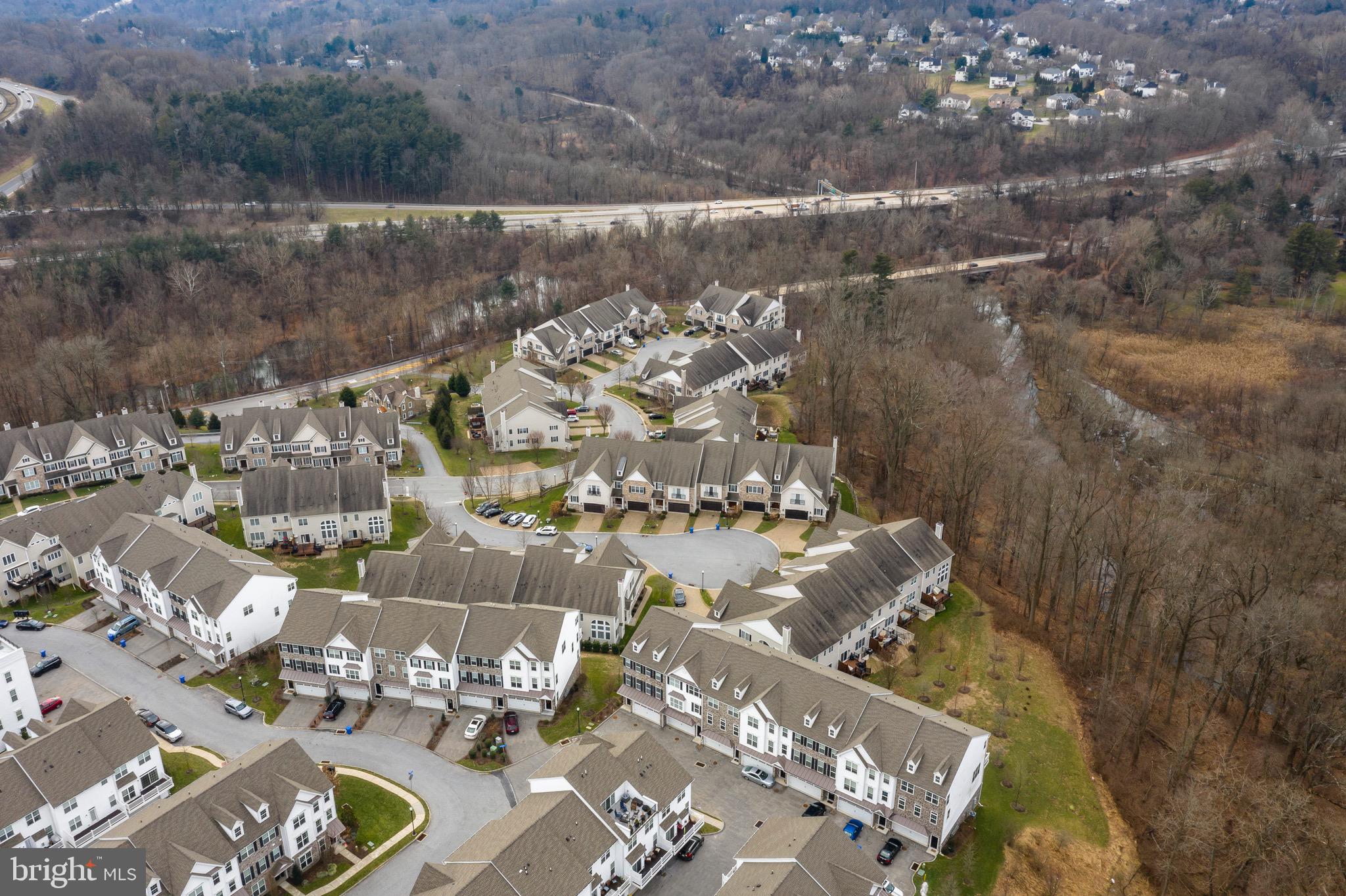 105 Wellington Drive Springfield, PA 19064 - Photo 45 of 45 Ariel View of Ravenscliff
