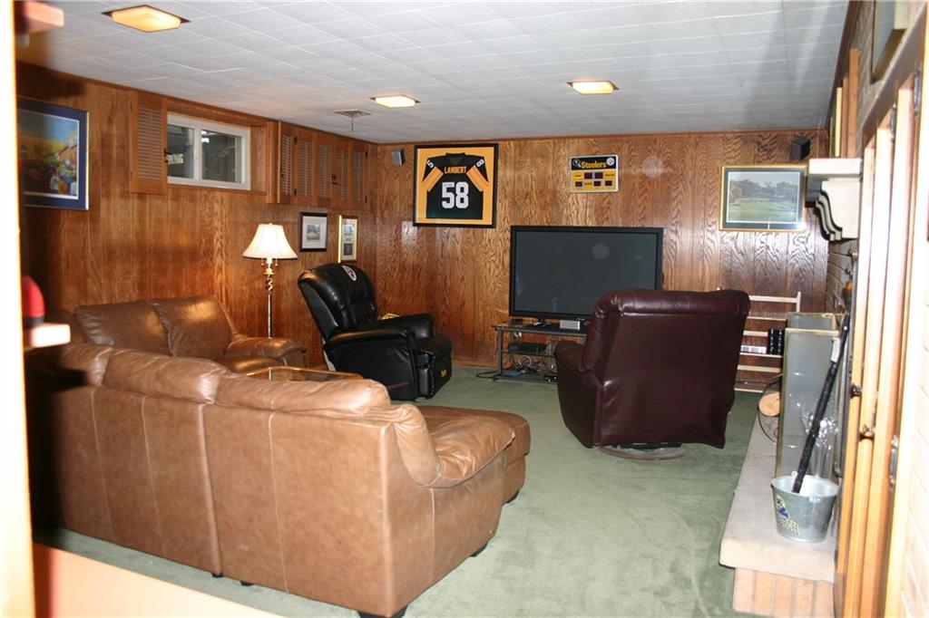 125 Dalecrest Road Penn Hills, PA 15147 - Photo 13 of 24 Gameroom features Gas Fireplace, wall to wall carpeting, and Bathroom