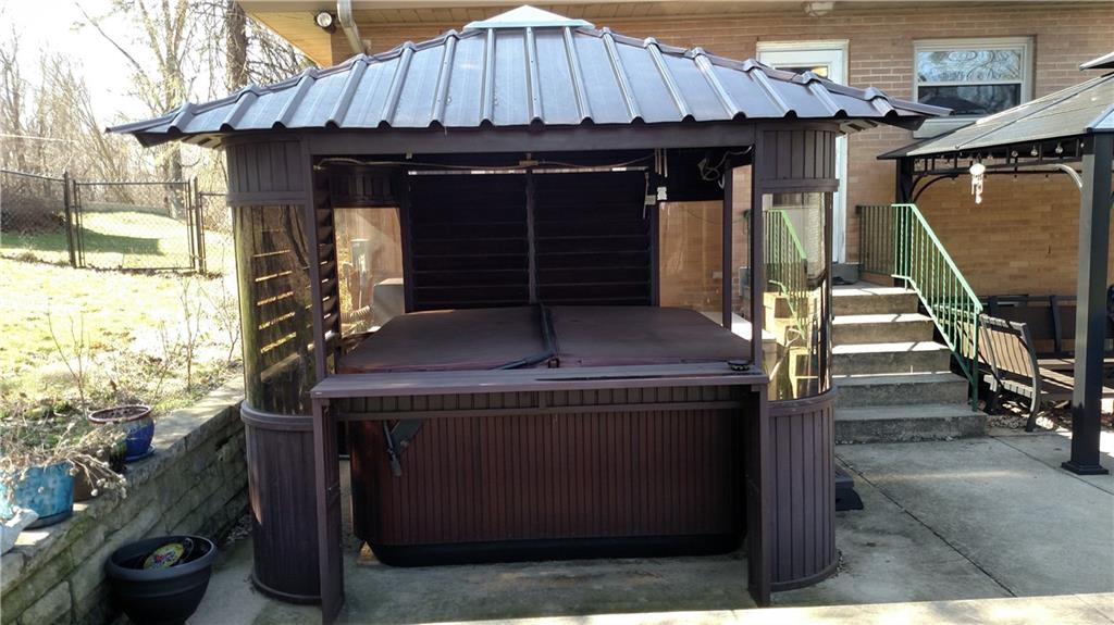 125 Dalecrest Road Penn Hills, PA 15147 - Photo 22 of 24 Hot Tub with Gazebo