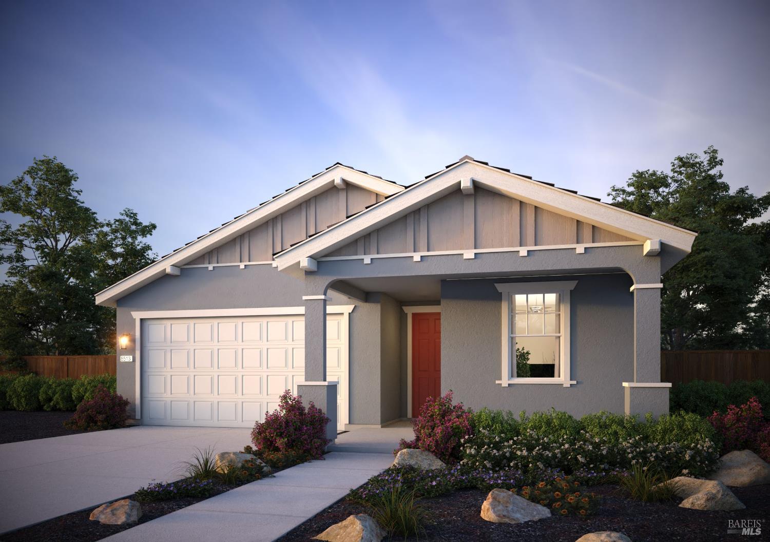 Exterior rendering of home - for representational purposes only.