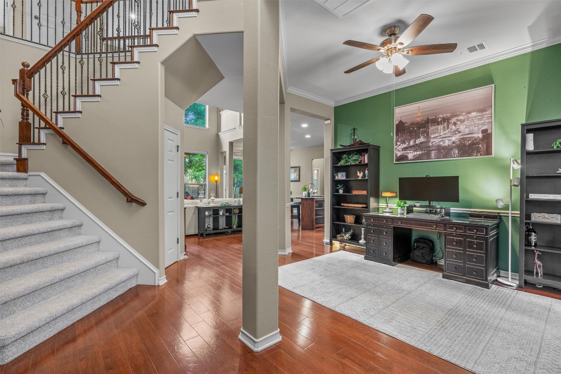 7505 Roaring Springs Drive Austin, TX 78736 - Photo 7 of 40 Open office Area