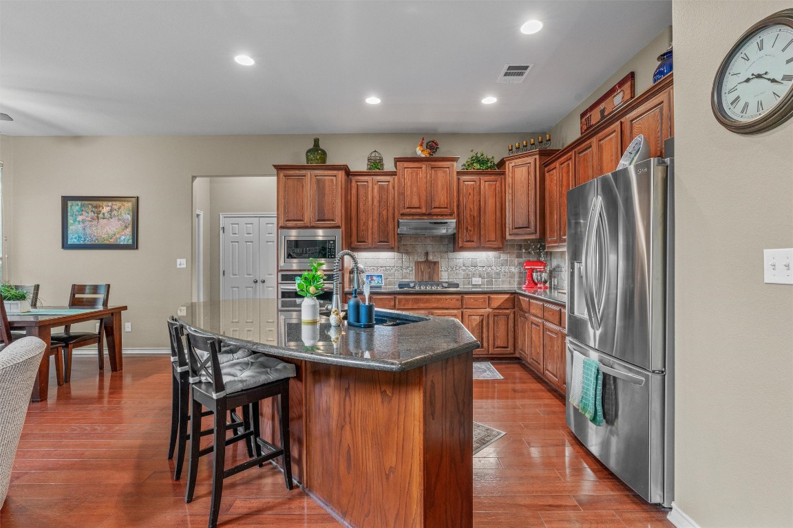 7505 Roaring Springs Drive Austin, TX 78736 - Photo 9 of 40 Kitchen Island with New Appliances