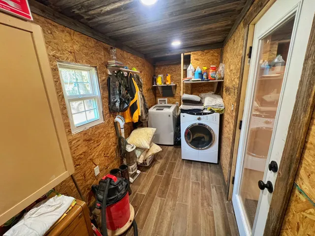 a view of lake background with house in background