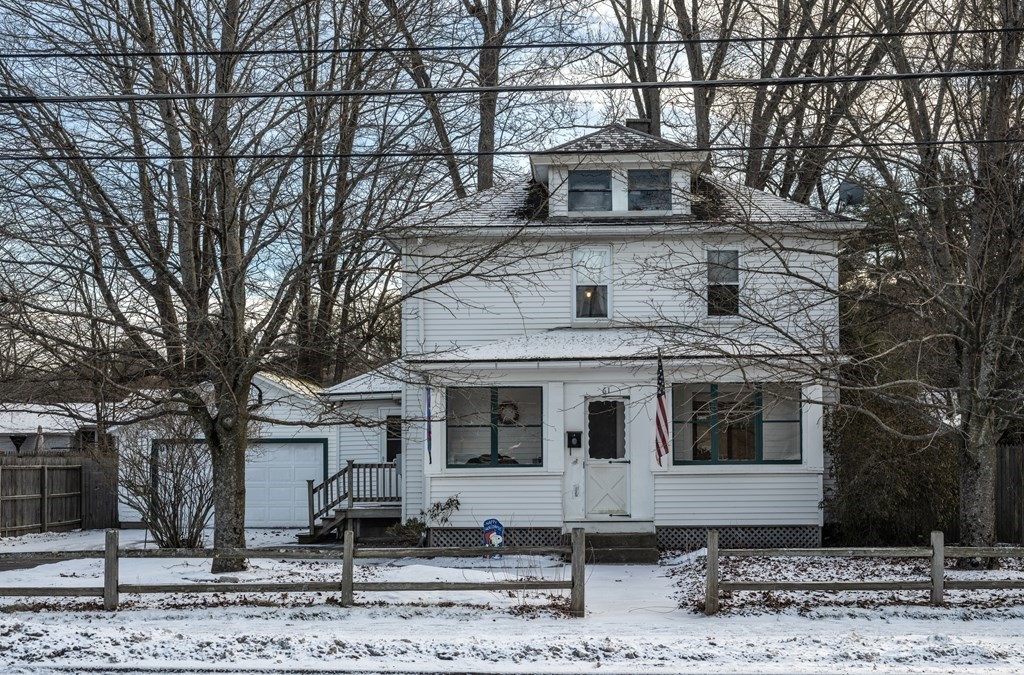 61 Bridge Road Northampton, MA 01062 - Photo 2 of 34 a front view of a house with a yard