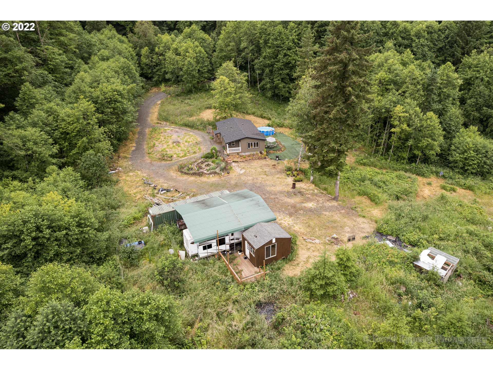 67460 Meissner Road Deer Island, OR 97054 - Photo 18 of 22 Drone View/UAV