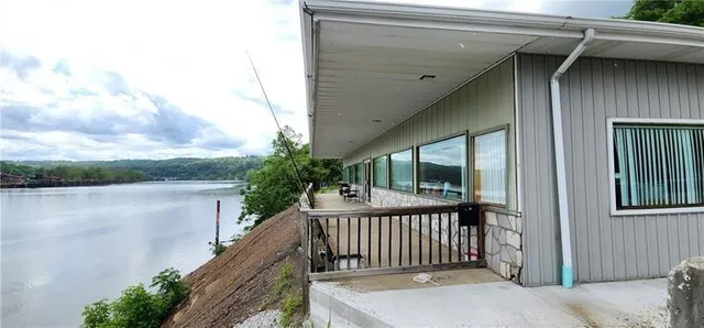 a view of balcony and deck