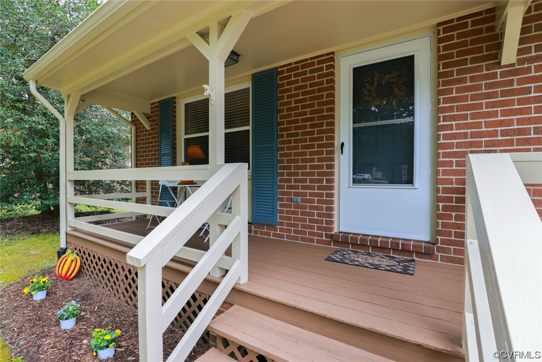 5036 Rollingway Road Chesterfield, VA 23832 - Photo 7 of 42 a balcony view with a sitting space