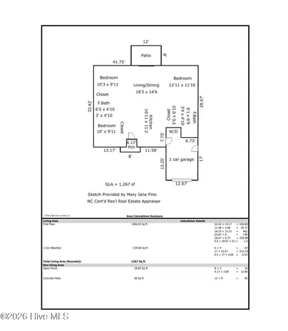 $245,000 | 177 Crooked Run Drive, New Bern, NC 28560