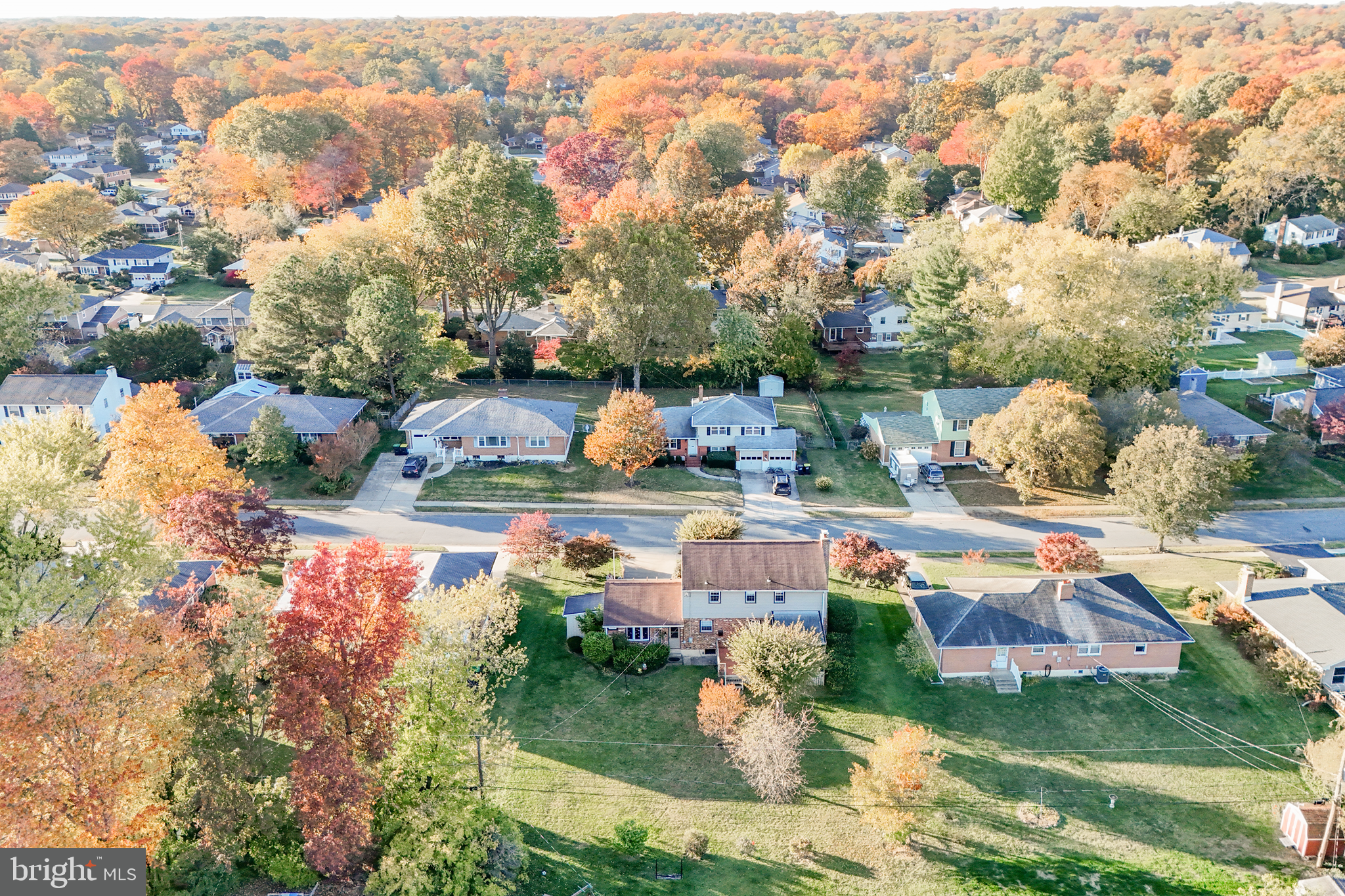2010 Kynwyd Road Wilmington, DE 19810 - Photo 33 of 33 an aerial view of houses with yard