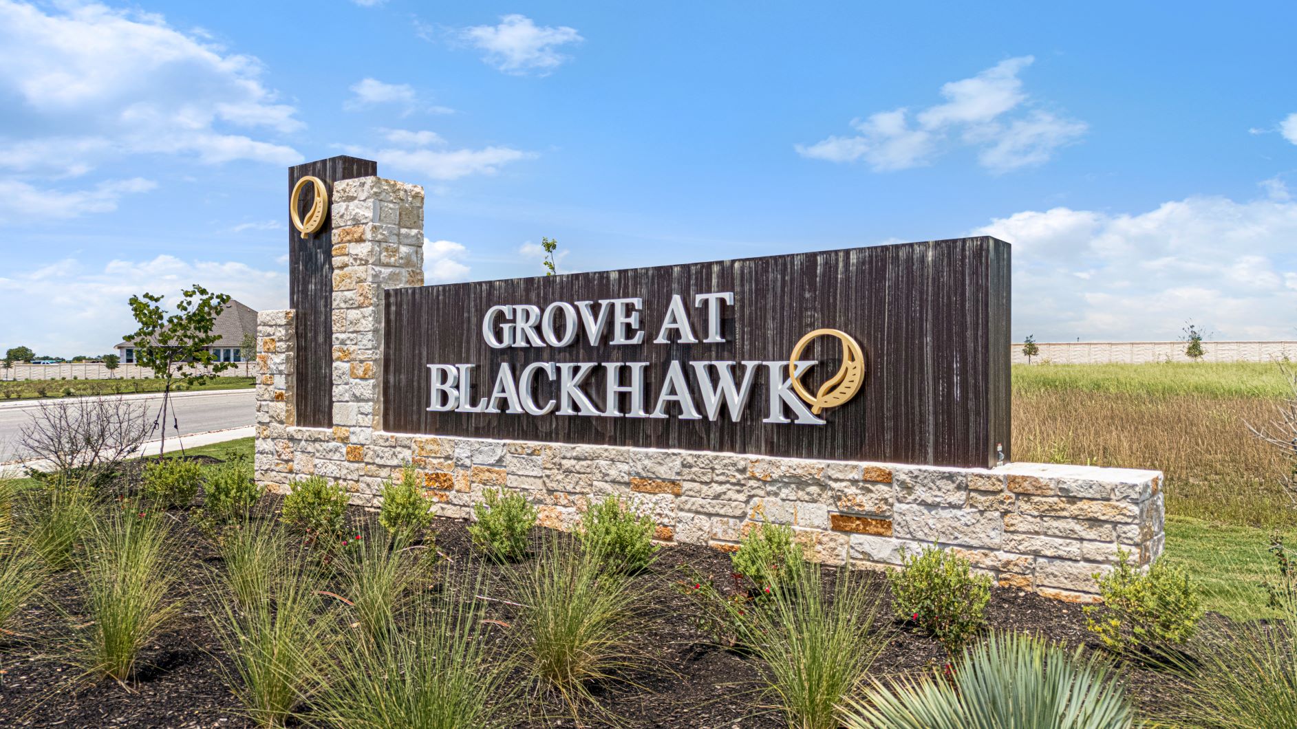 17200 Hope Bergman Road Pflugerville, TX 78660 - Photo 1 of 27 A welcoming stone and wood sign marks the entrance to this tranquil community.