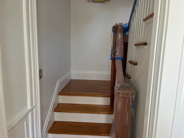 a view of entryway with a front door