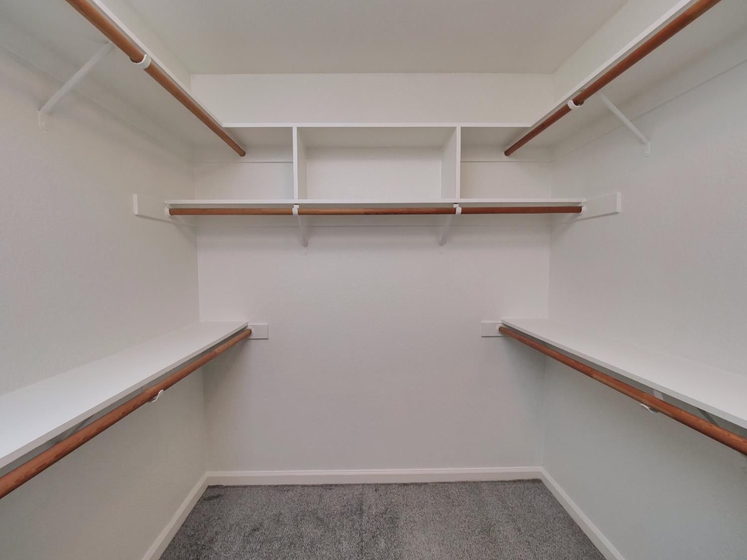11864 South Carson Way Gold River, CA 95670 - Photo 54 of 69 a view of an empty walk in closet
