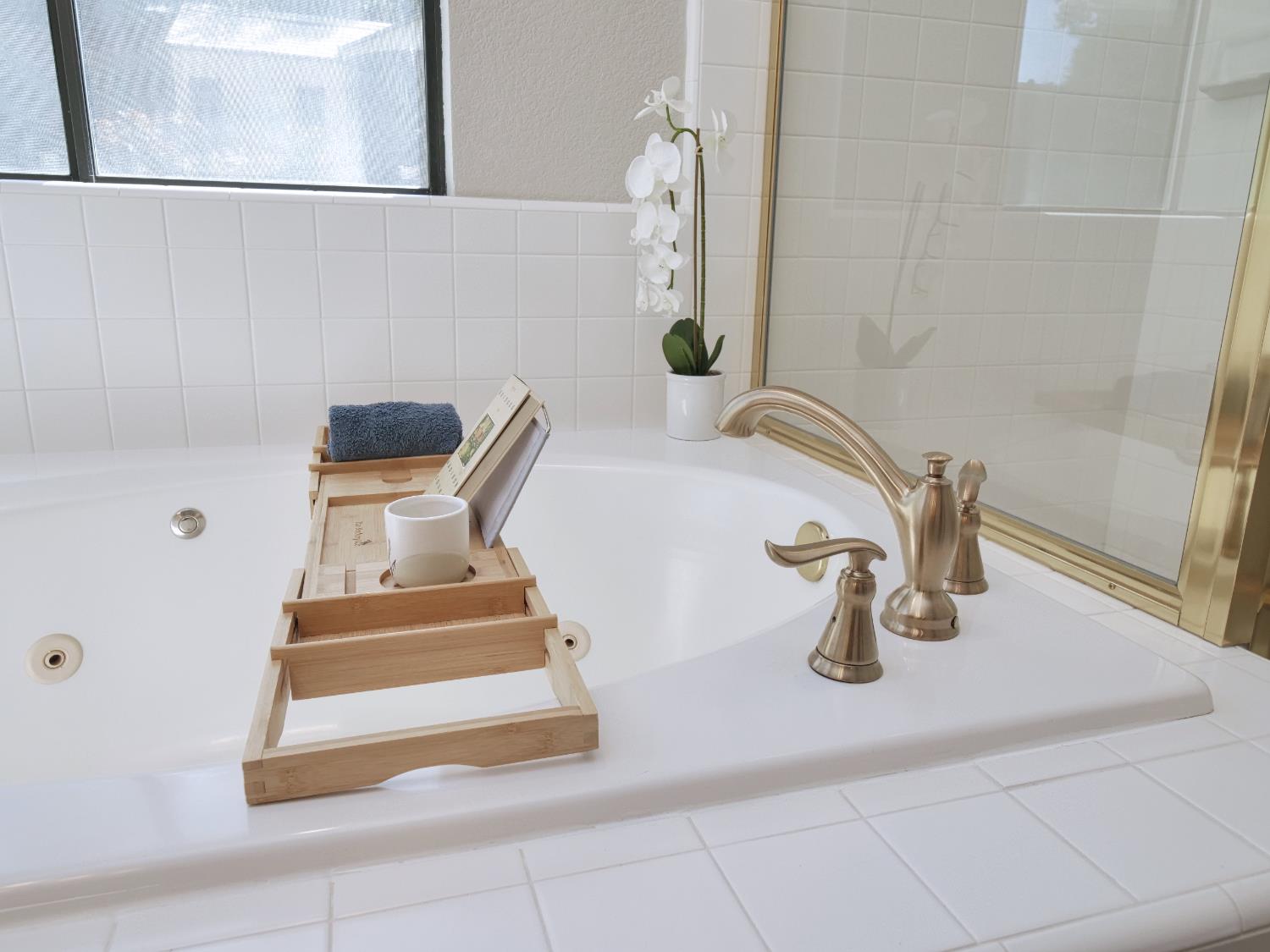 11864 South Carson Way Gold River, CA 95670 - Photo 64 of 69 a bathroom with a sink and a mirror