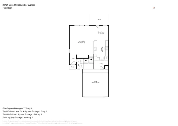 $1,900 | 20731 Desert Shadows Lane, Cypress, TX 77433