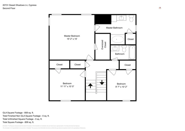 $1,900 | 20731 Desert Shadows Lane, Cypress, TX 77433