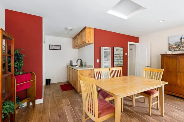 a view of a storage & utility room