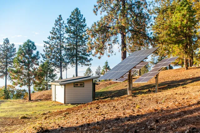 a view of outdoor space and yard