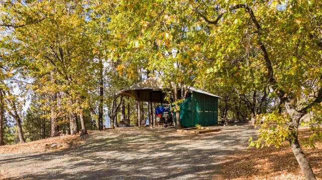 a view of the hall with wooden floor