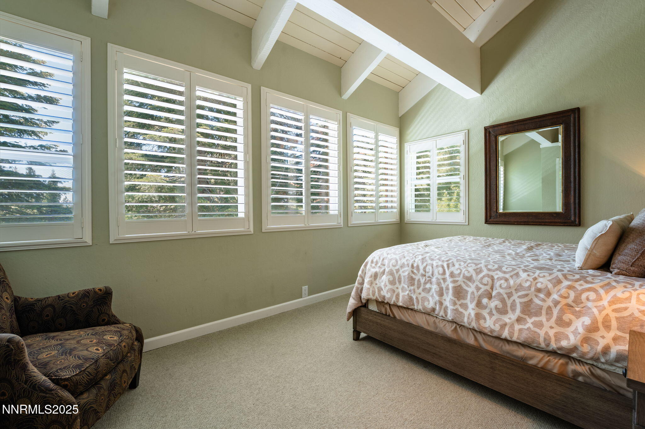 5 Kelly Circle Glenbrook, NV 89413 - Photo 19 of 38 a bedroom with a bed and a window