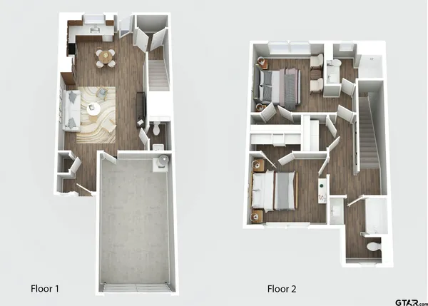 a room with gym equipment