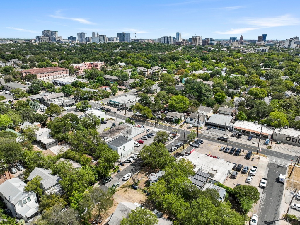 1605 West 11th Street Austin, TX 78703 - Photo 15 of 16 an aerial view of multiple house