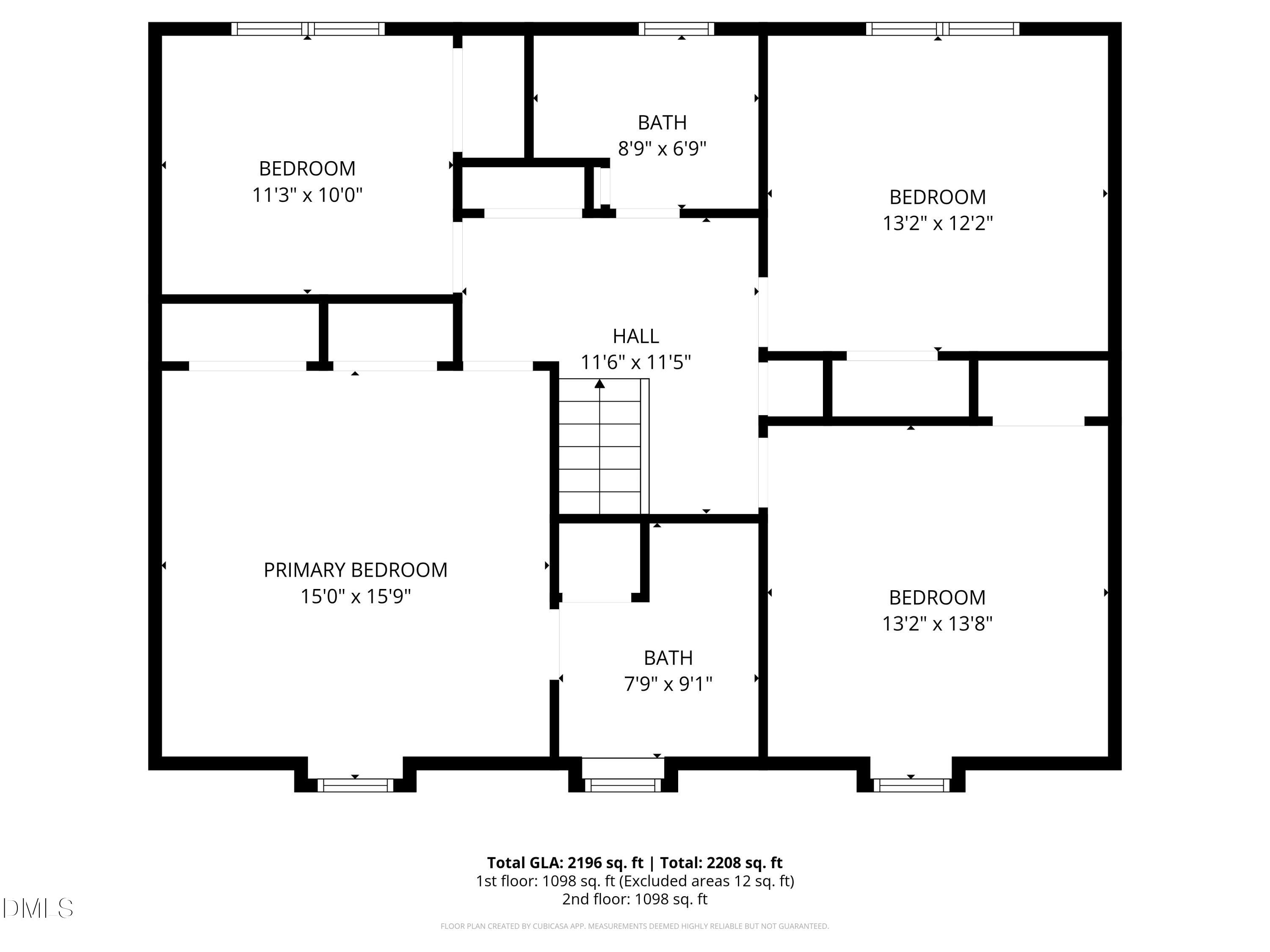 6709 Van Haven Drive Raleigh, NC 27615 - Photo 48 of 48 2nd_floor_6709_van_haven_drive_raleigh_w