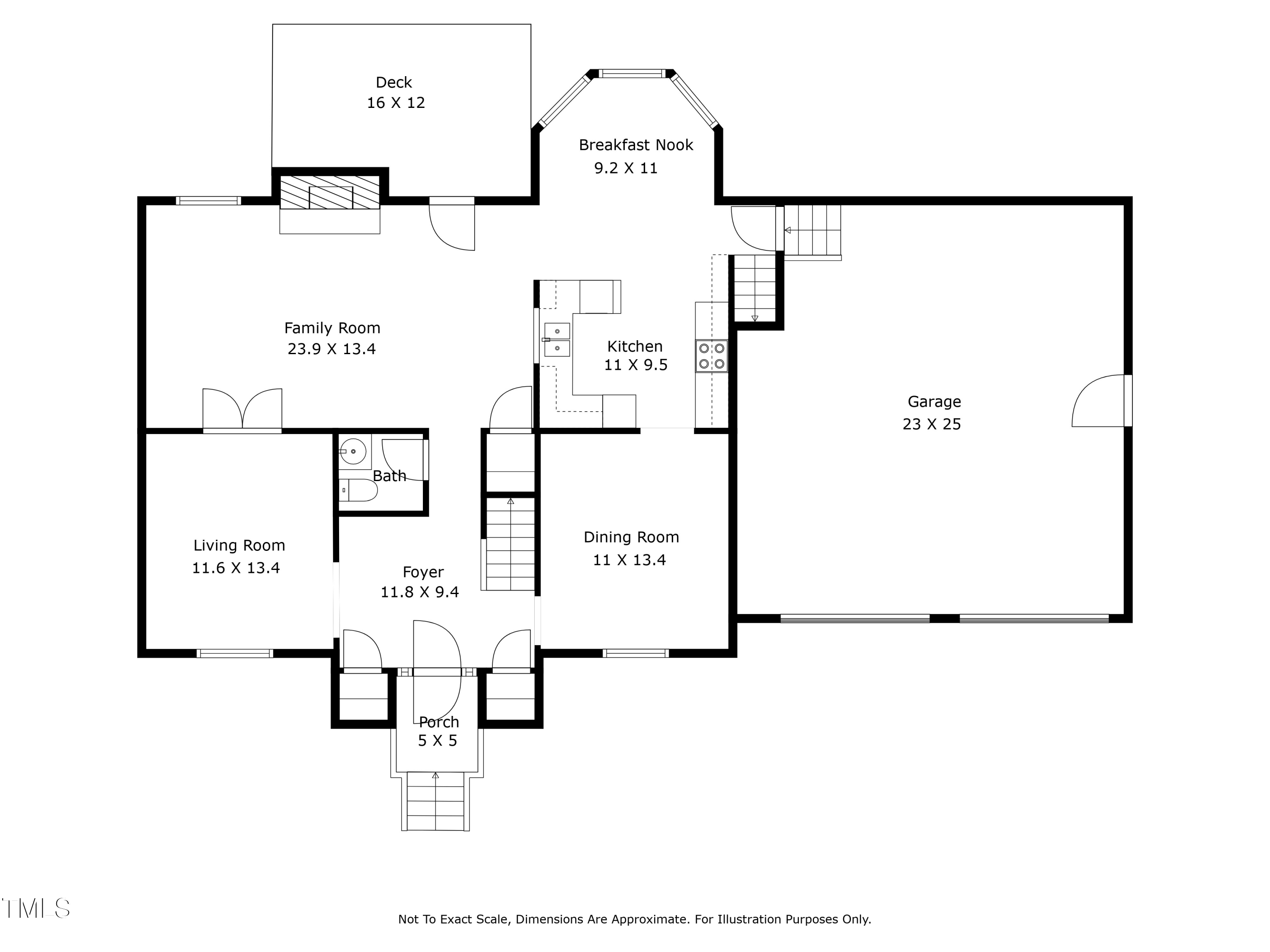 112 Ridgepath Way Cary, NC 27511 - Photo 36 of 38 a picture of a counter top space