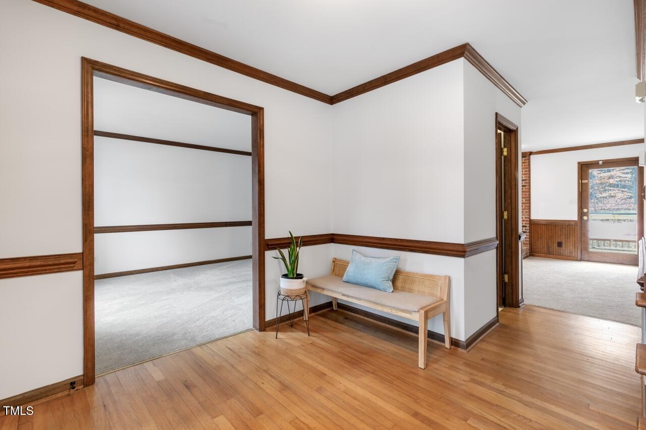 112 Ridgepath Way Cary, NC 27511 - Photo 5 of 38 a view of livingroom with hardwood floor and window