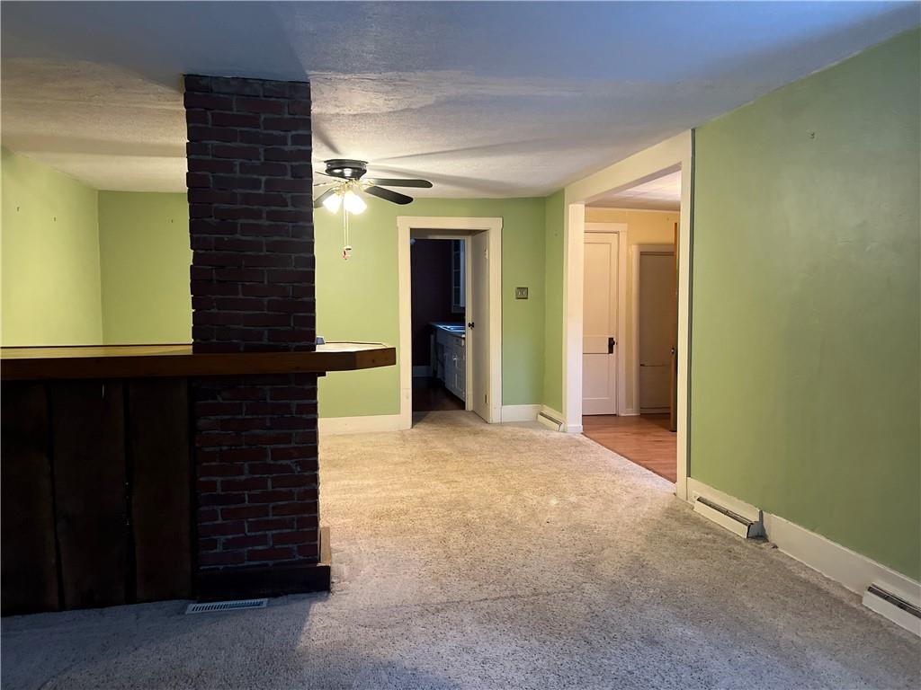 263 Whitestown Road Butler, PA 16001 - Photo 11 of 44 a view of a hallway with wooden shelves