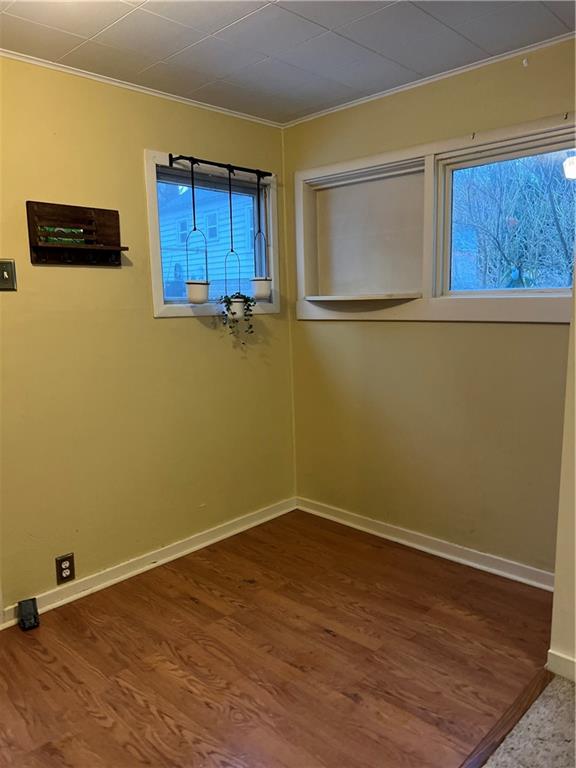 263 Whitestown Road Butler, PA 16001 - Photo 7 of 44 a view of a small space with wooden floor and a window