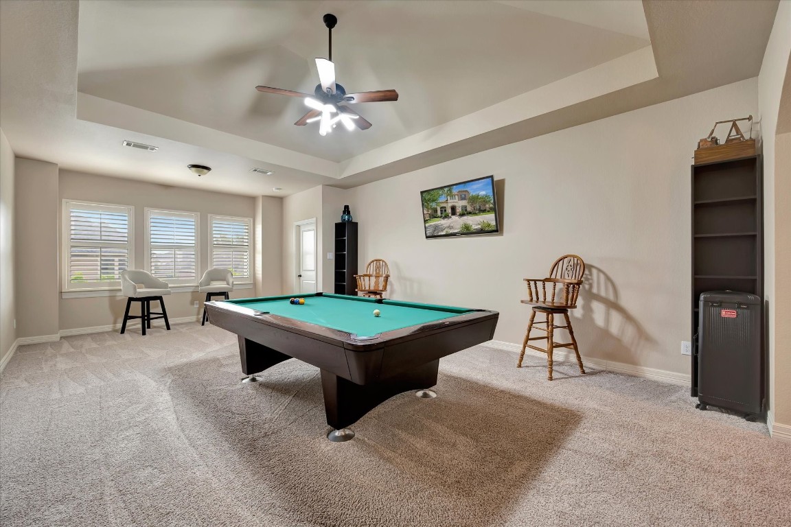 3108 Tyler Court Friendswood, TX 77546 - Photo 32 of 50 a room with pool table and windows