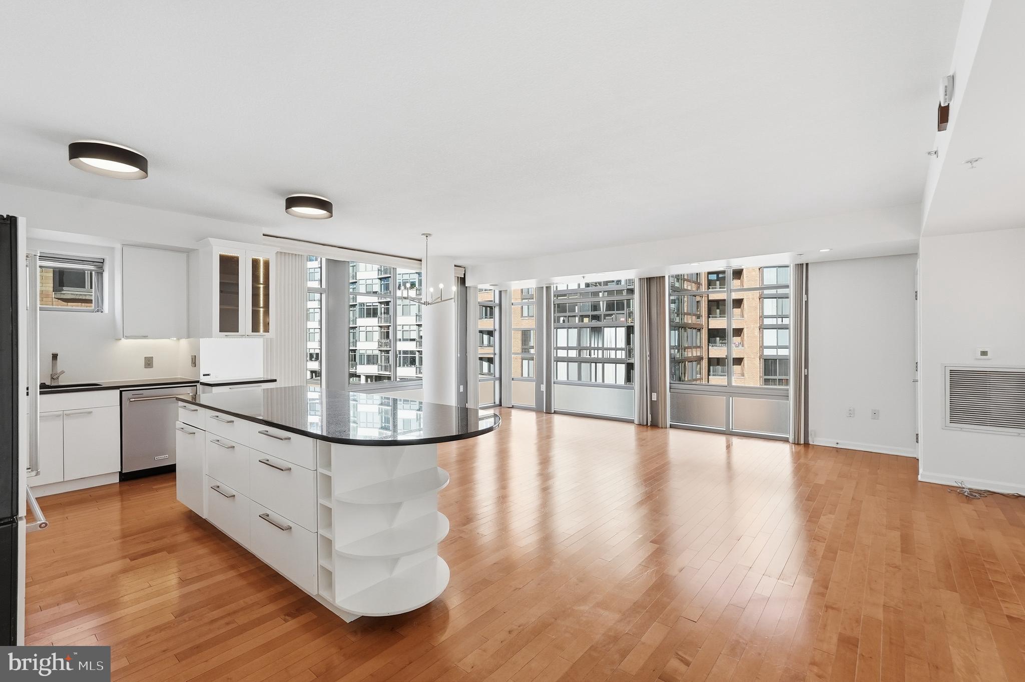 Corner unit with tons of natural light.